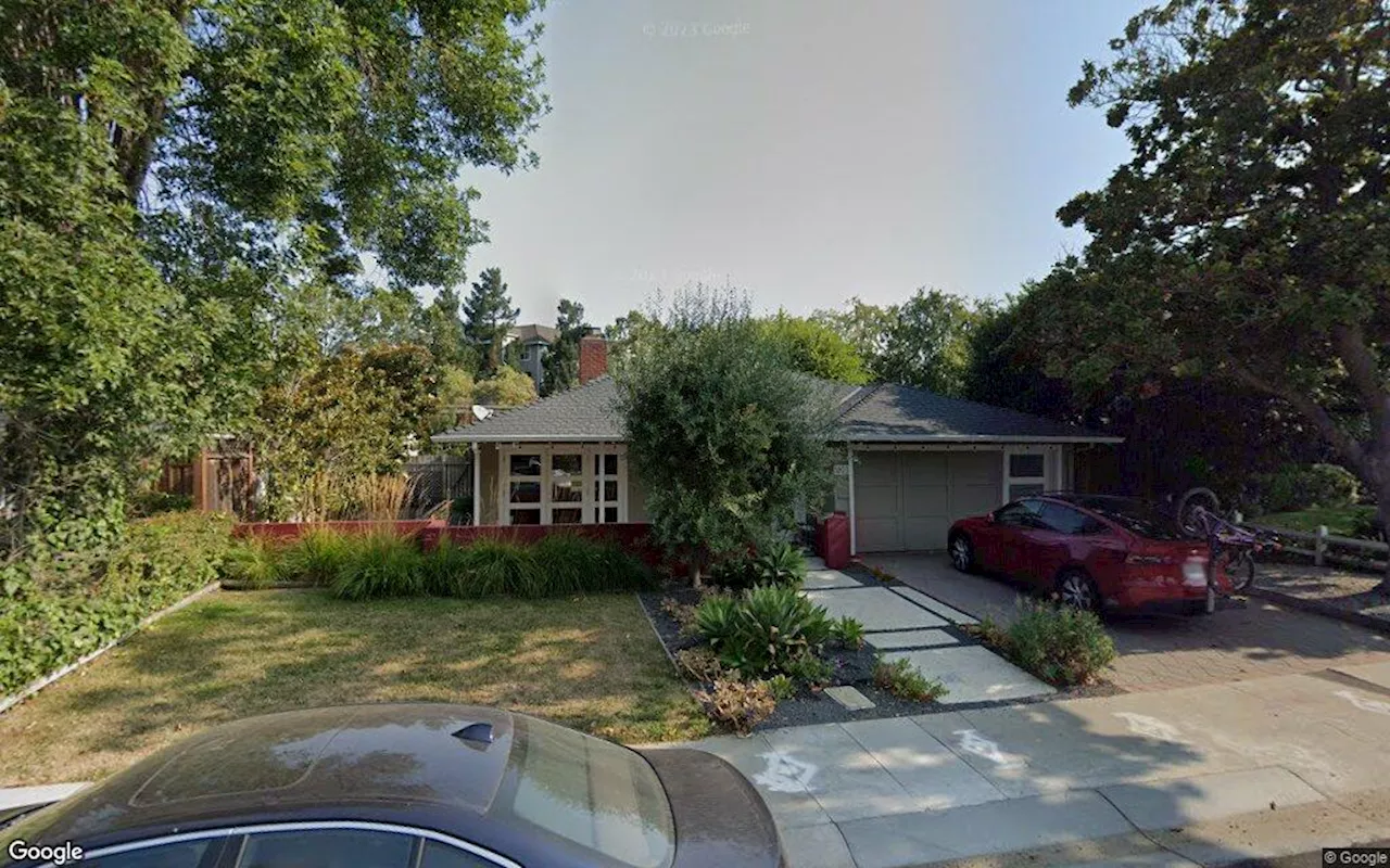 Sale closed in Palo Alto: $3 million for a three-bedroom home