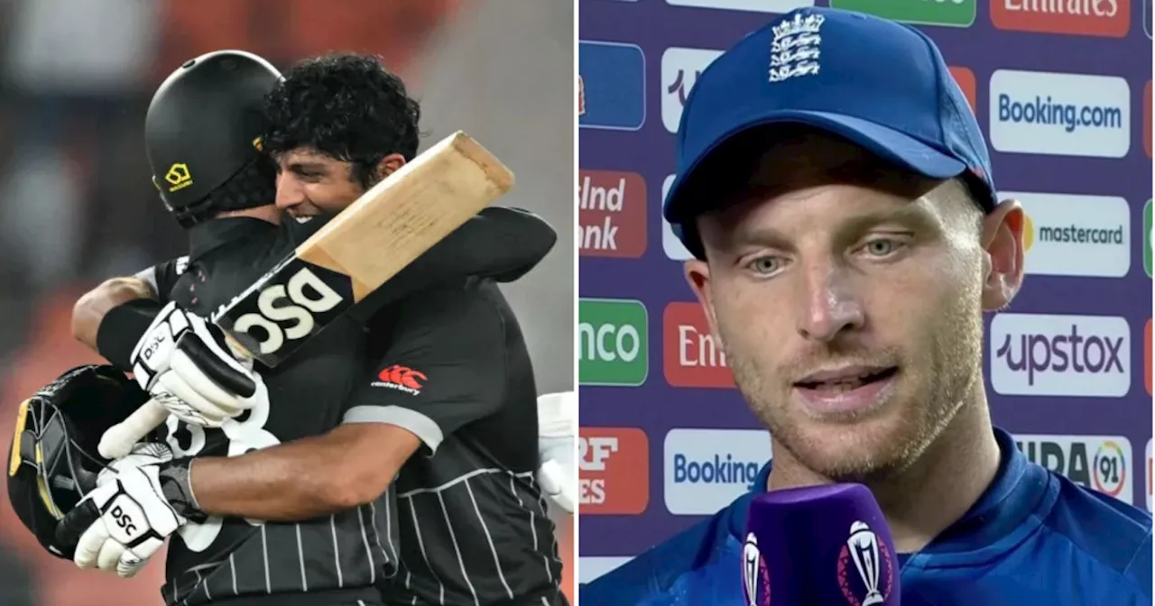 Jos Buttler reacts as England are dominated by New Zealand in Cricket World Cup opener