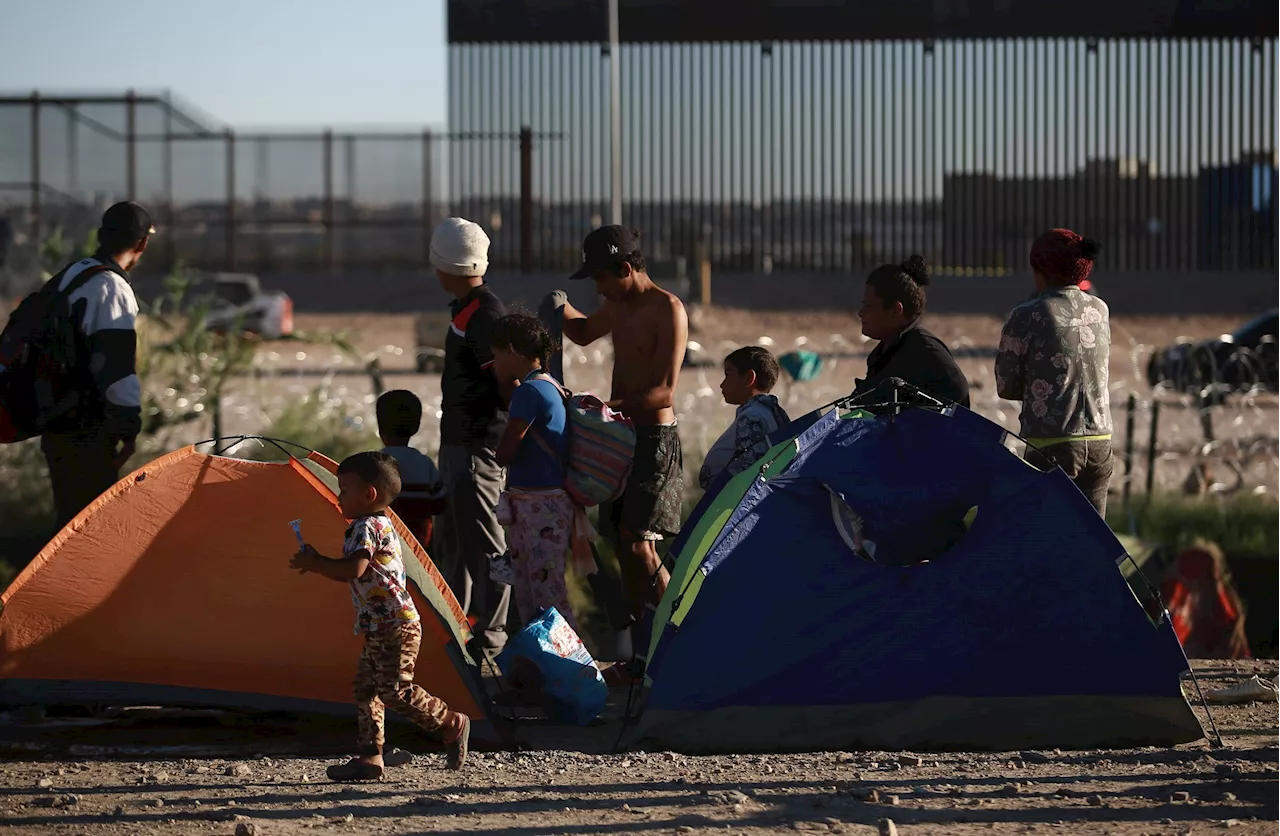 Abren un albergue emergente en la frontera de México para migrantes en el río Bravo