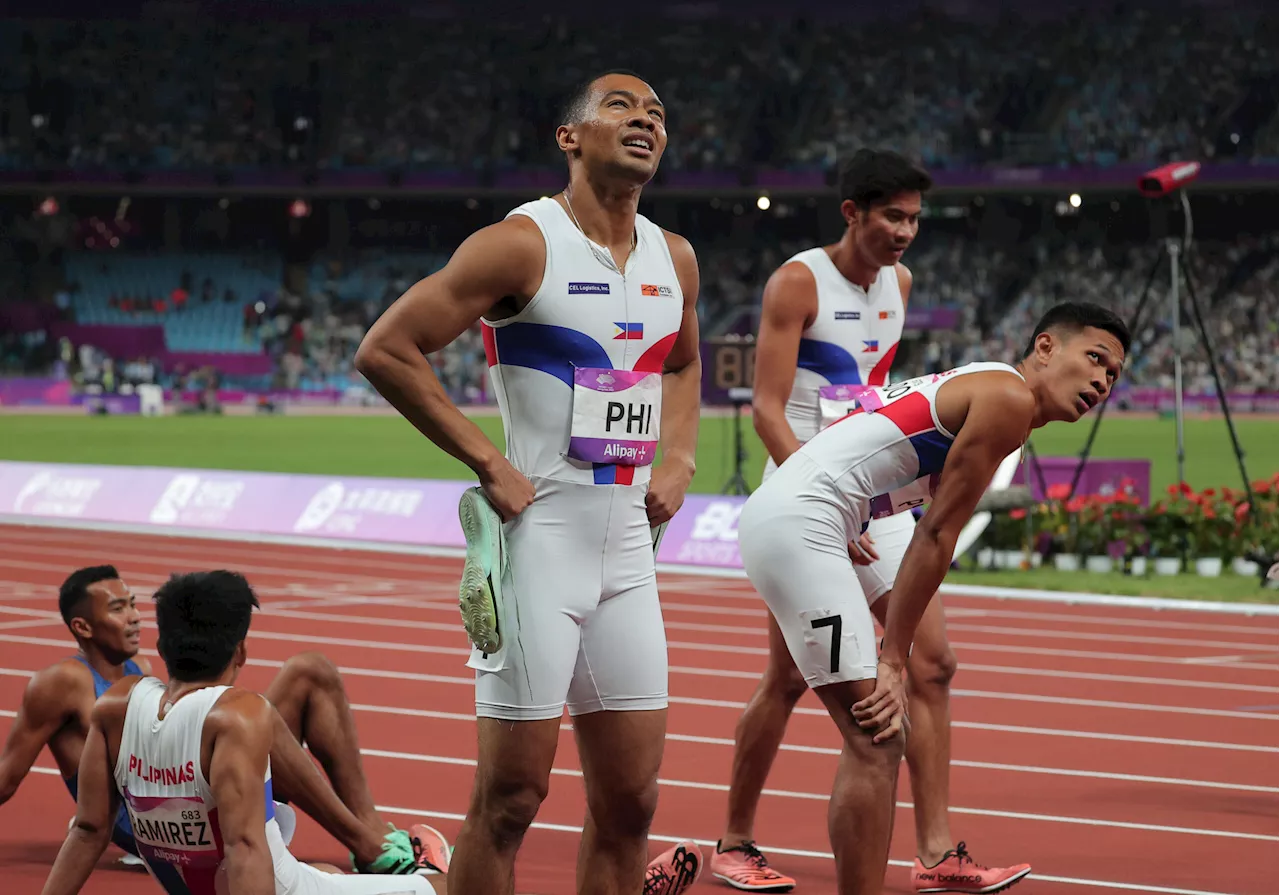 Men’s 4×400 team resets day-old PH record, but finishes 5th in finals