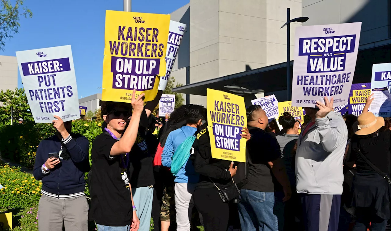 More than 75,000 US health care workers begin 3-day strike