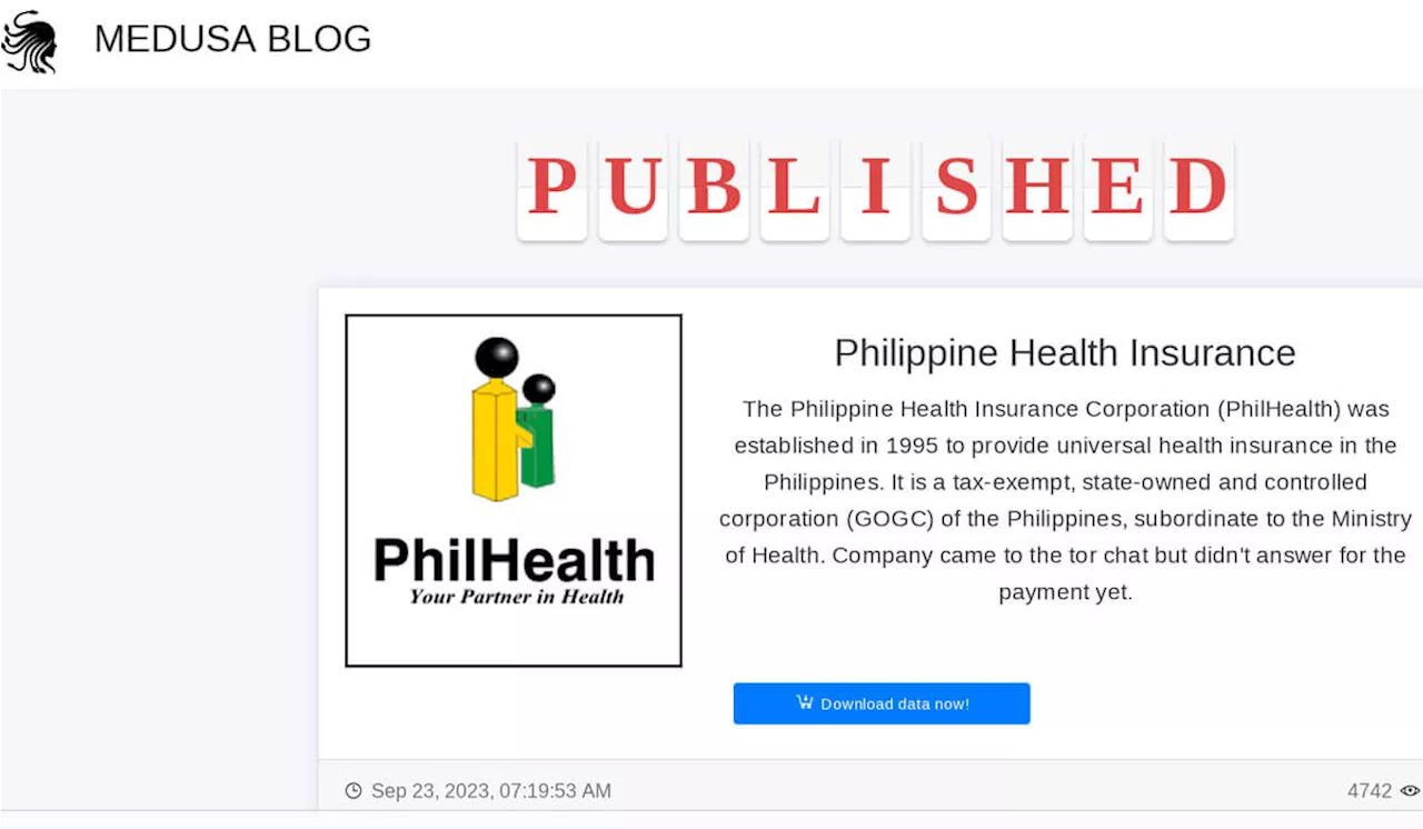 Privacy body probes PhilHealth liability in ‘Medusa’ breach