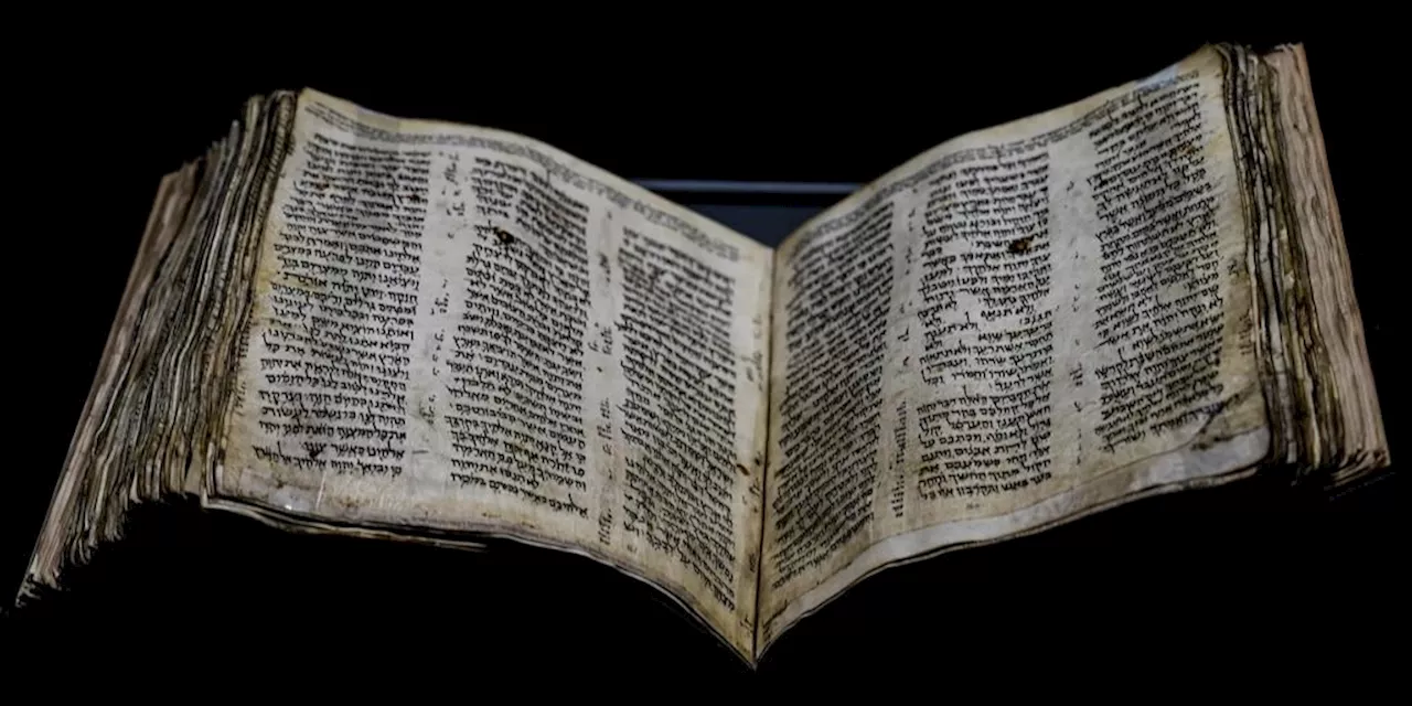 Historische hebräische Bibel in Israel angekommen