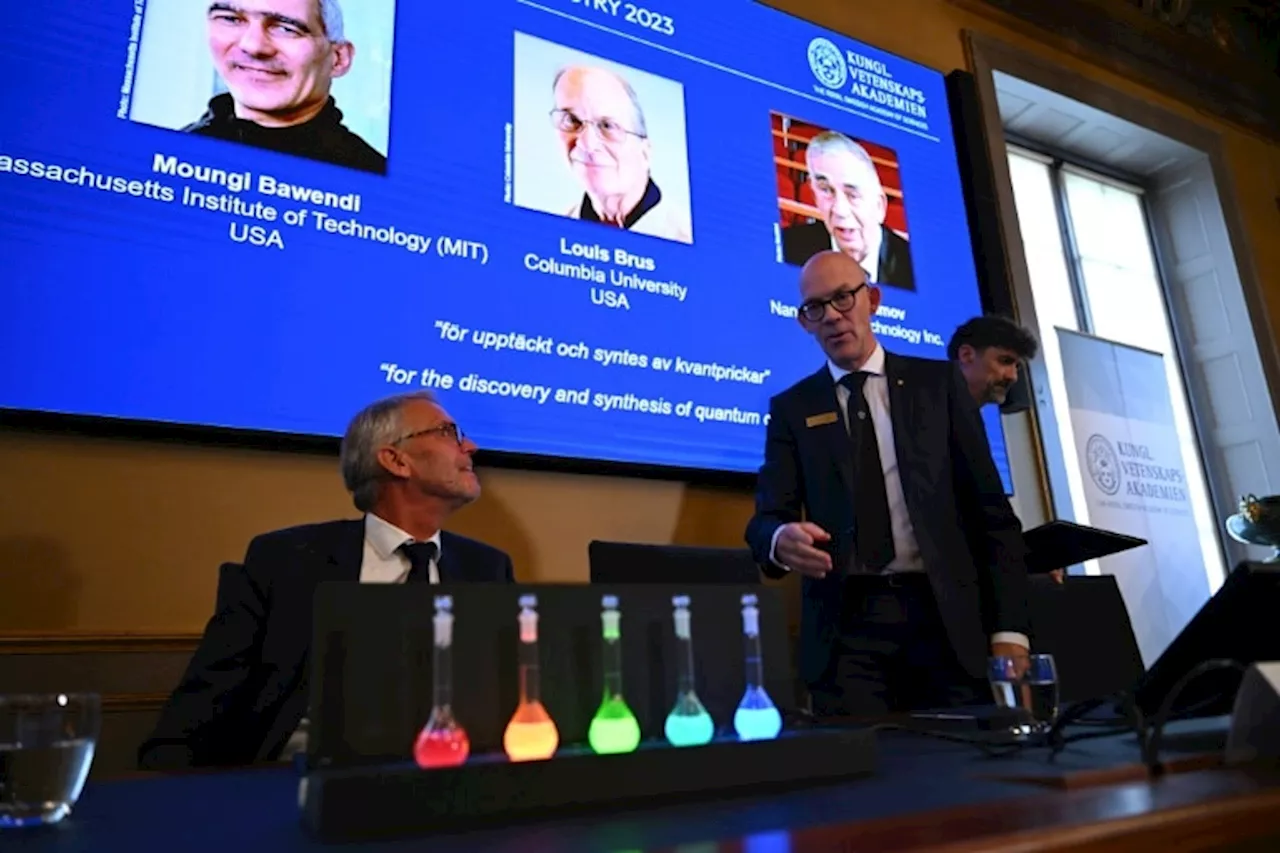 Trio win chemistry Nobel for ‘quantum dots’ after leak