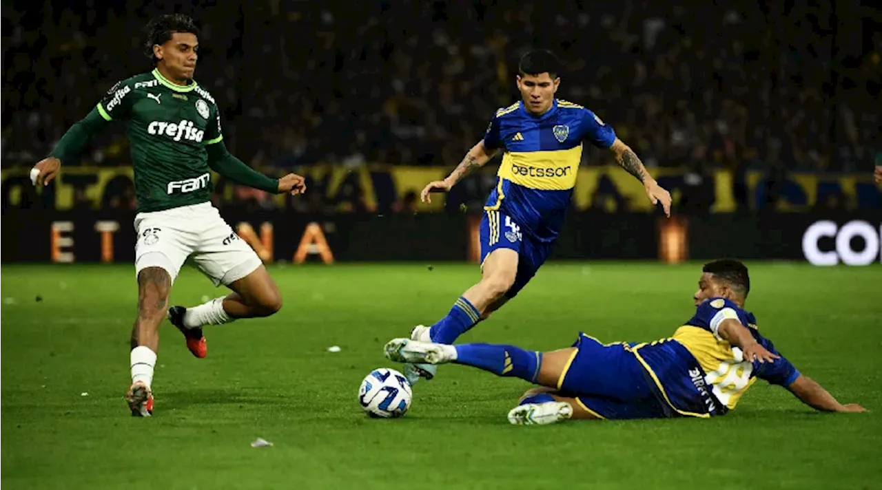 Boca Juniors, con Frank Fabra y Jorman Campuzano, quiere vencer al Palmeiras, de Richard Ríos