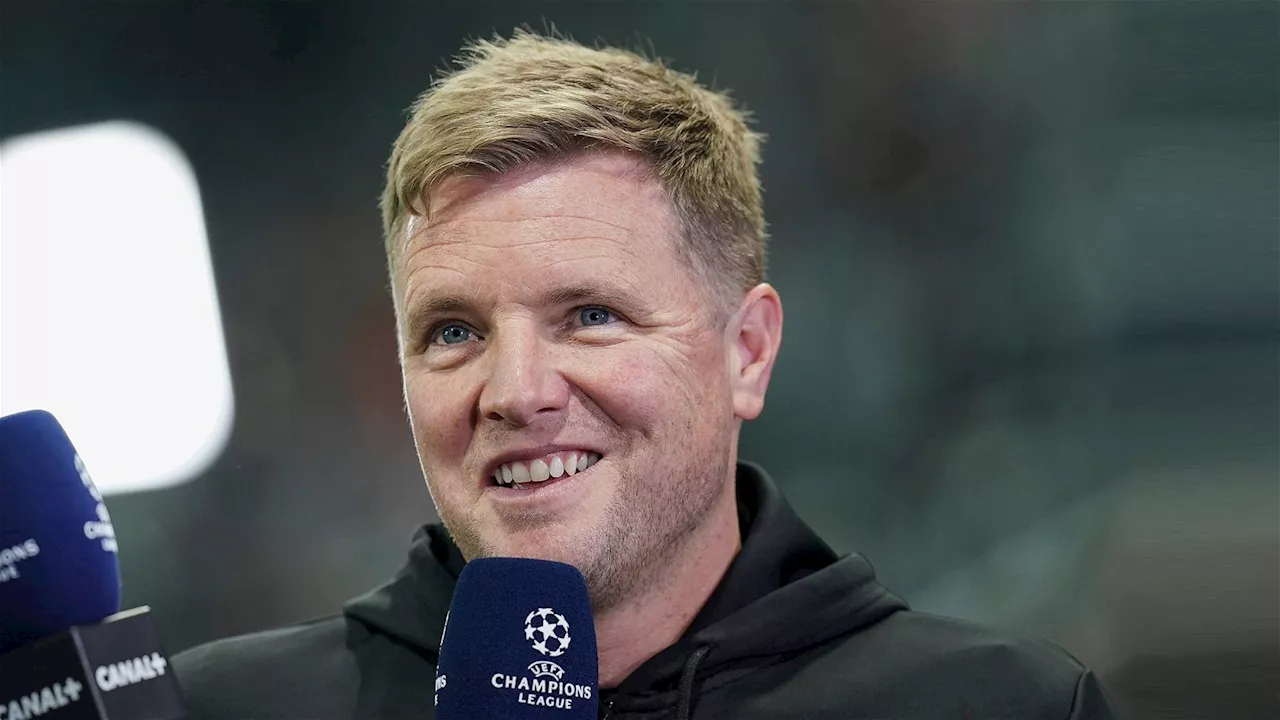 Eddie Howe gets September 2023 Premier League Manager of the Month nomination