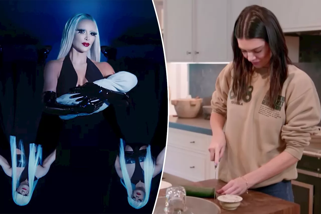 Did Kim Kardashian mock Kendall Jenner's cucumber cutting on 'AHS'?