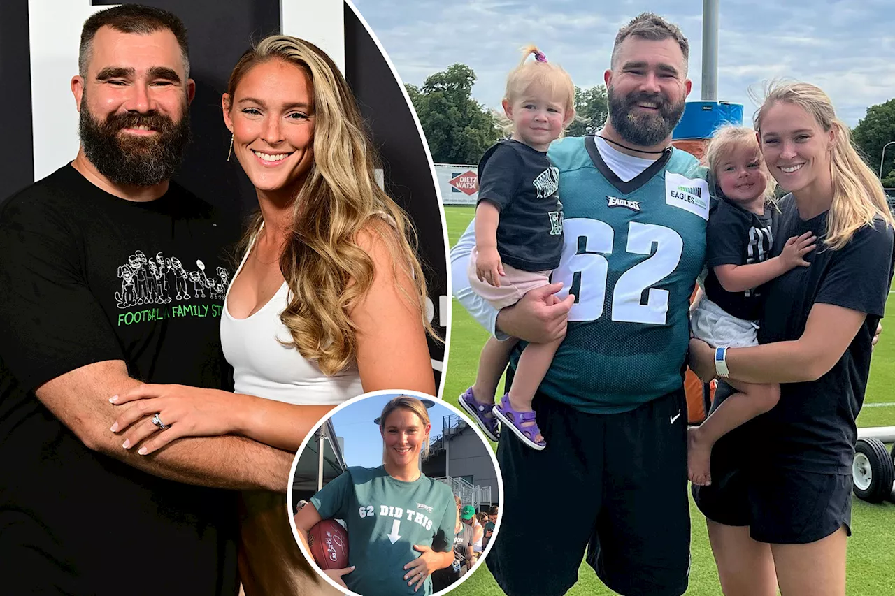 Jason Kelce and Kylie McDevitt's relationship: from disaster first date to kids