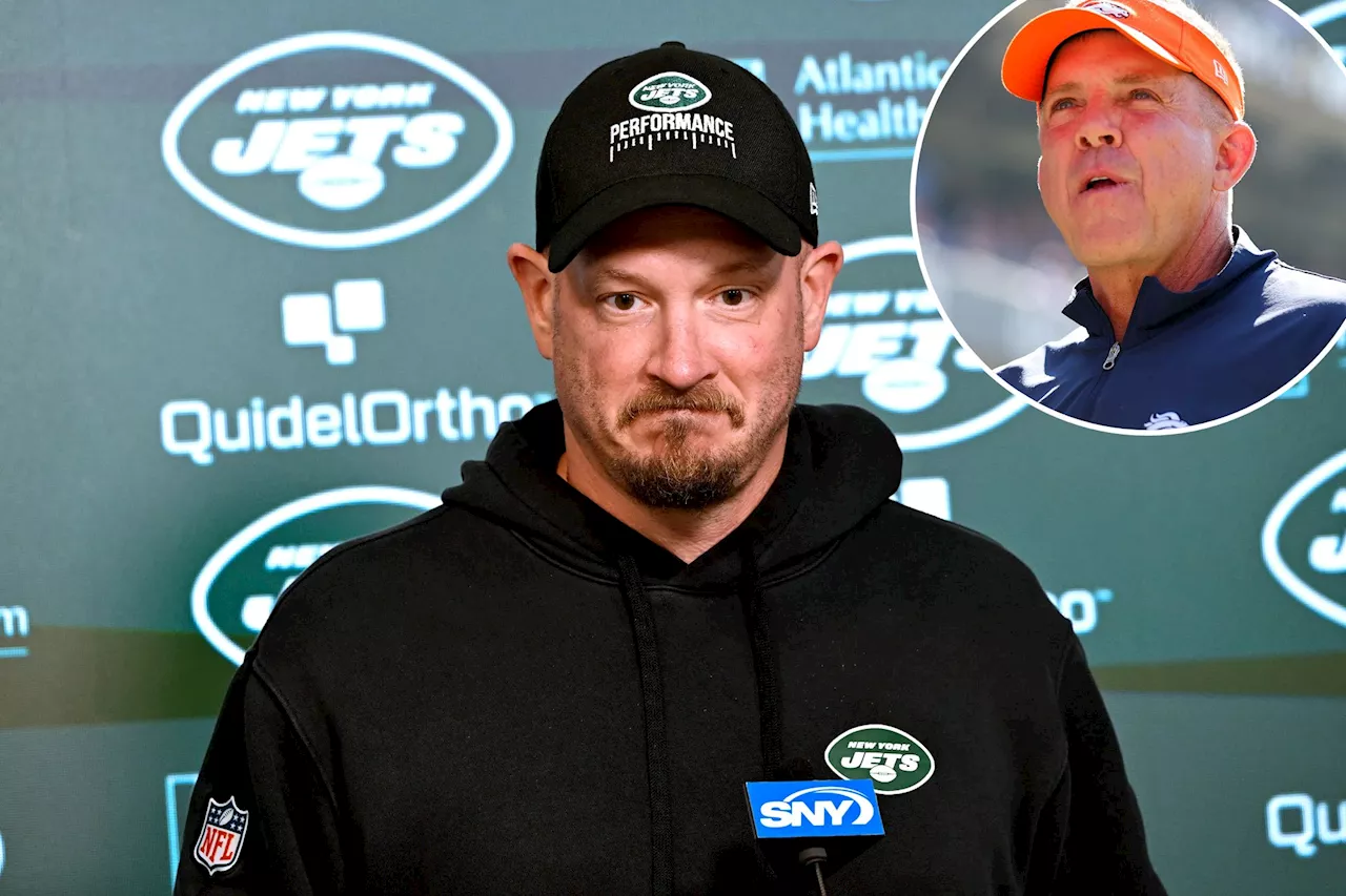 Jets' Nathaniel Hackett tight-lipped about Sean Payton's scathing remarks ahead of grudge match