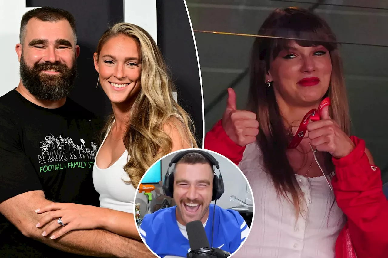 Travis Kelce\u2019s sister-in-law Kylie Kelce weighs in on fan\u2019s Taylor Swift theory