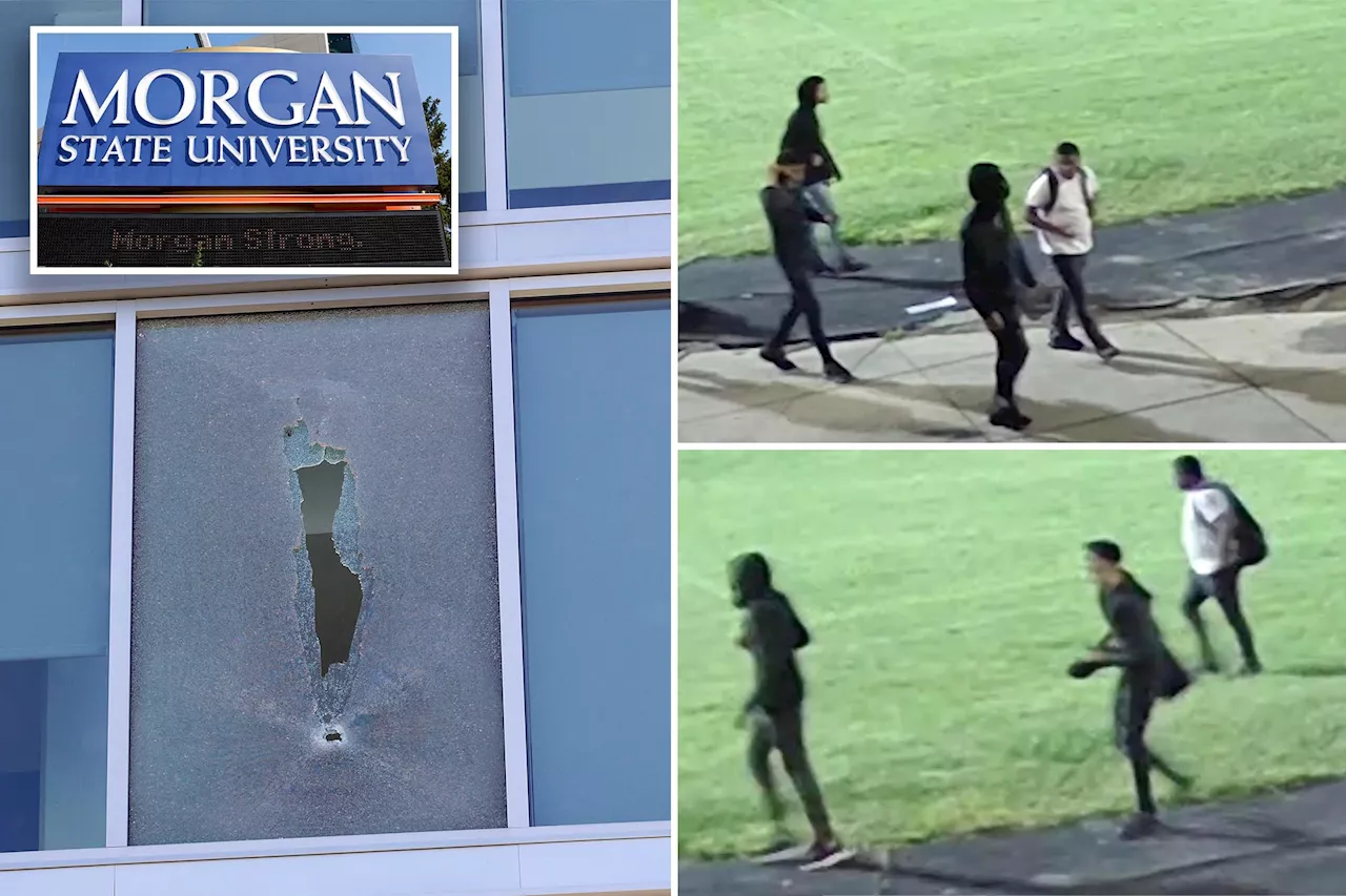 Video shows 4 people sought over mass shooting at Morgan State University's homecoming week