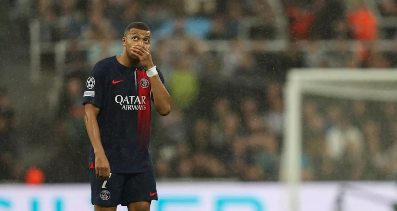 Newcastle - PSG : la soirée calamiteuse de Kylian Mbappé