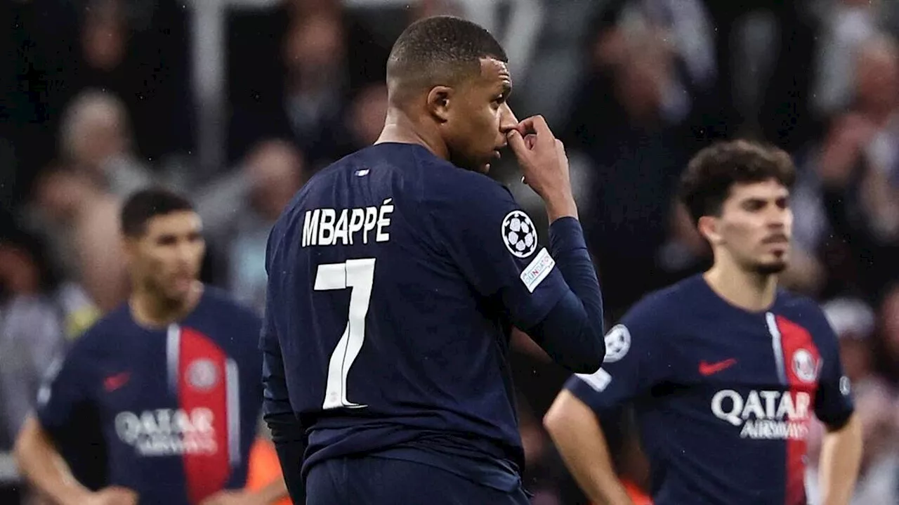 Newcastle – PSG. Kylian Mbappé, retour sur un match raté en chiffres