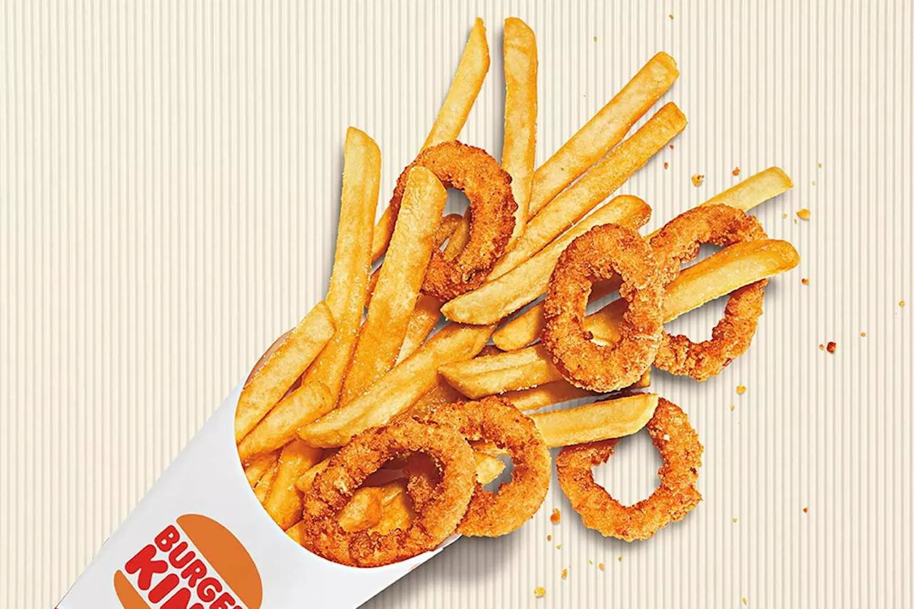 Burger King Drops New French Fries and Onion Rings Combo