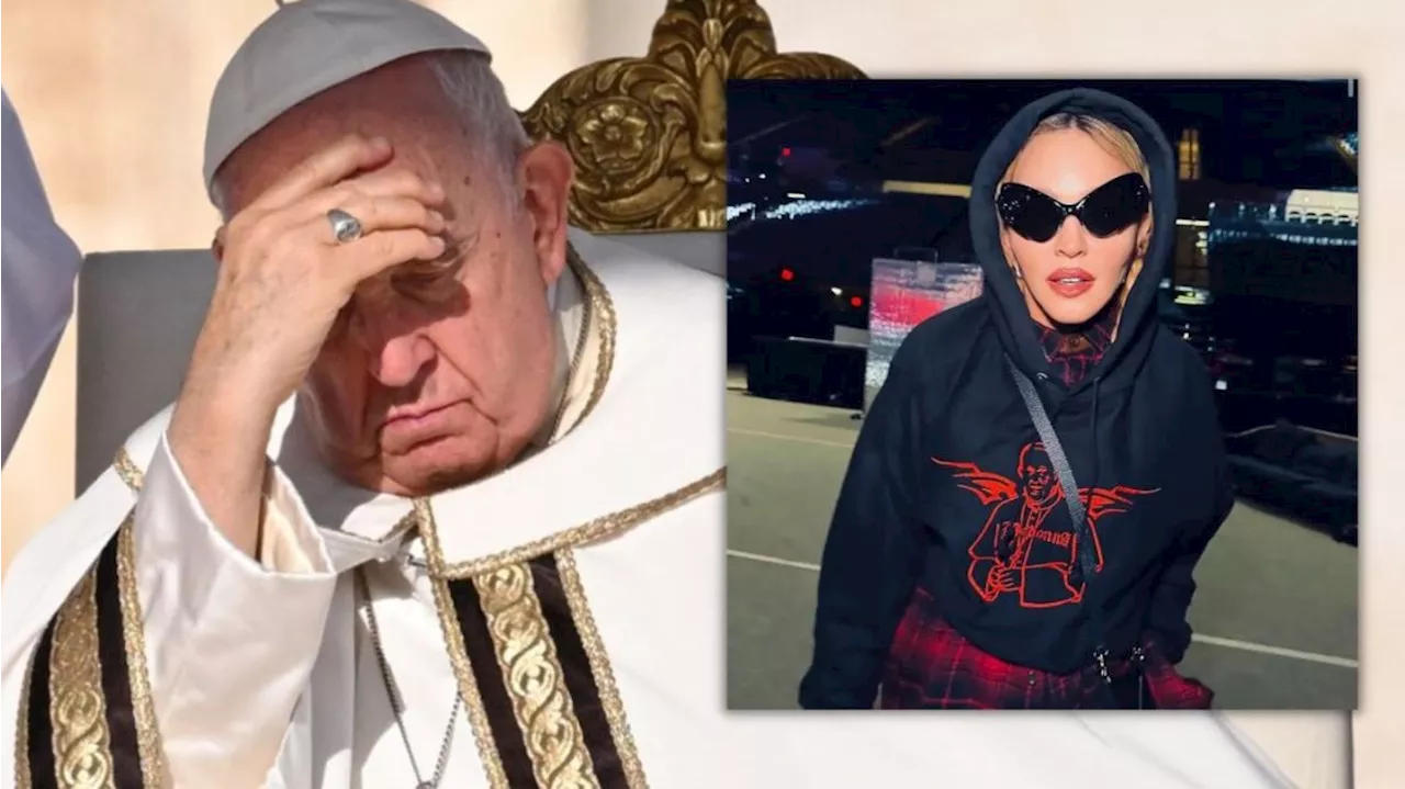 Madonna ya no sabe qu\u00e9 hacer para conseguir una audiencia con el Papa Francisco