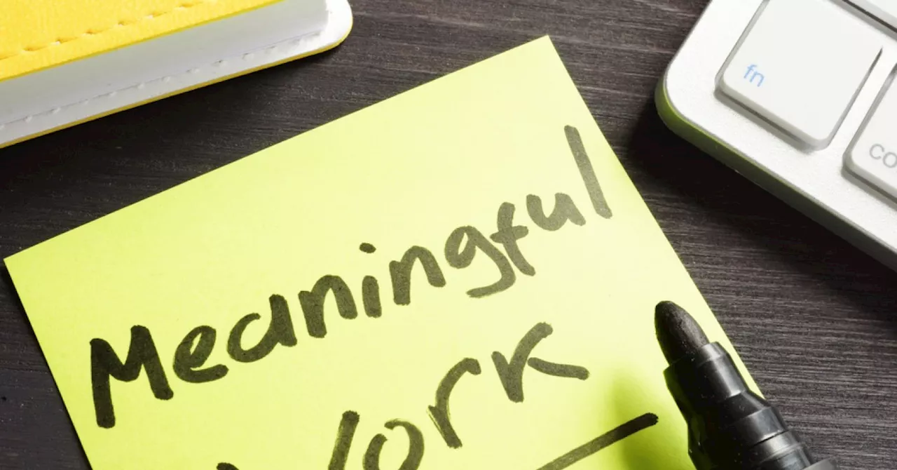 How to Foster Meaningful Work
