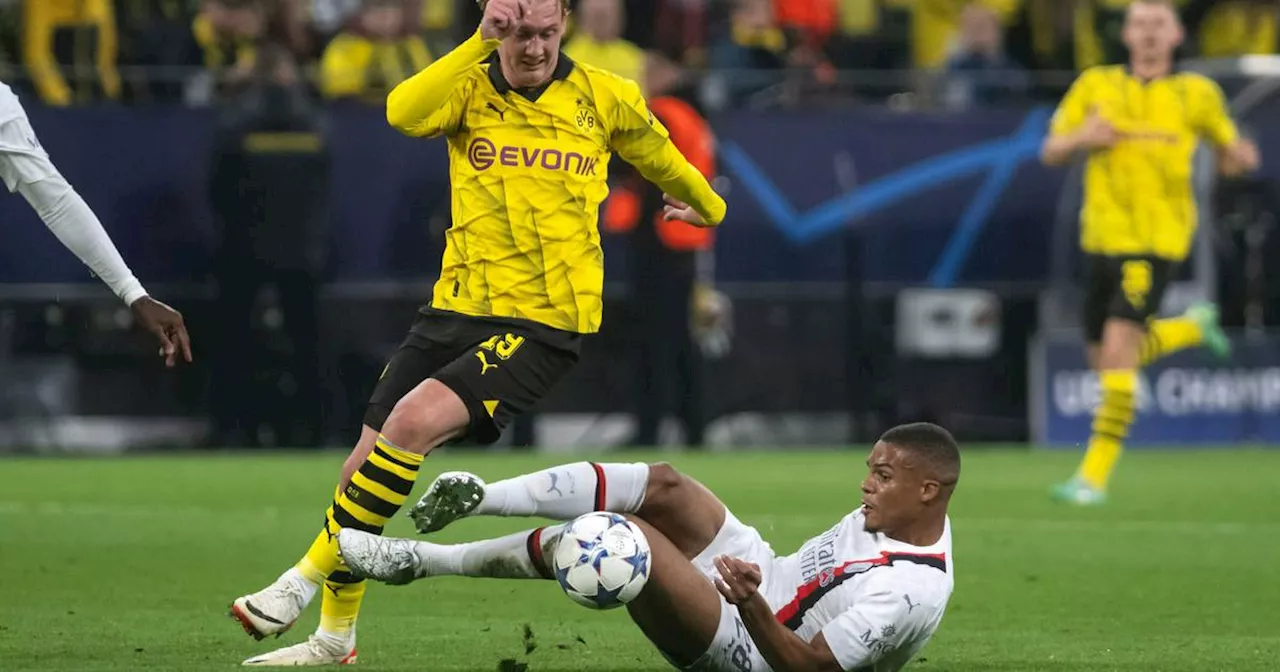 Champions League: Borussia Dortmund holt gegen AC Mailand ersten Punkt\u200b