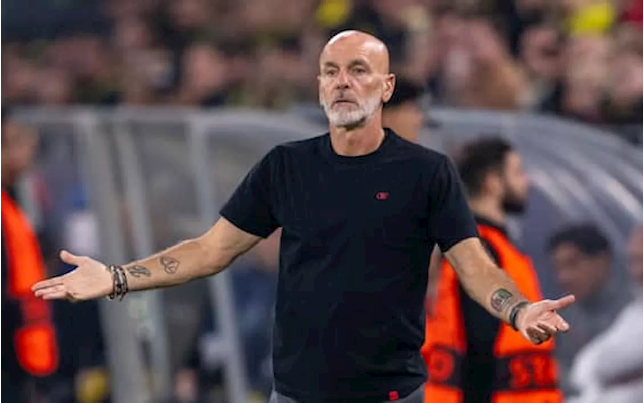 Borussia Dortmund-Milan, Pioli: 'Grande rimpianto, ci è mancato il gol'