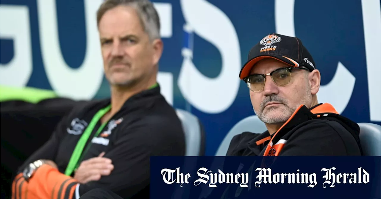 Civil war erupts at Wests Tigers as axe hovers over chairman Lee Hagipantelis