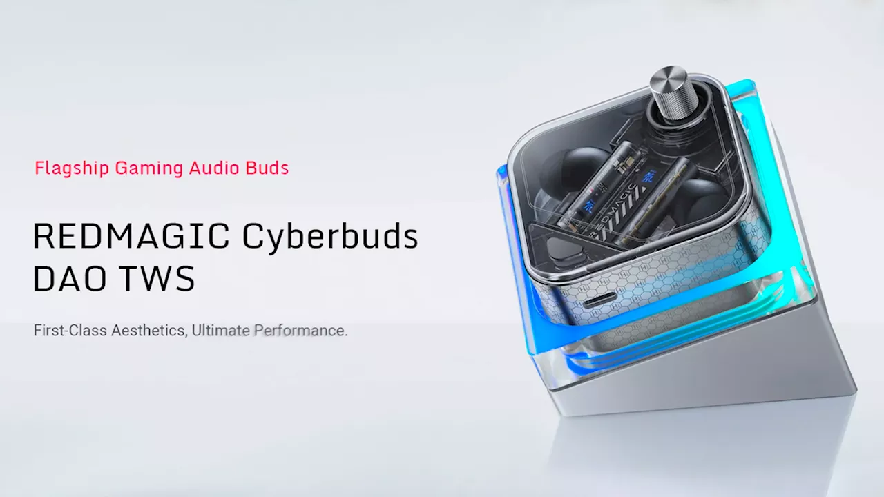 RedMagic Cyberbuds DAO TWS: Futuristic earbuds with RGB lighting, priced at RM1,499 - SoyaCincau