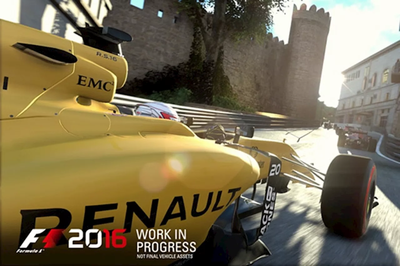 Formel-1-Game 2016: Erste Bilder in Monaco enthüllt