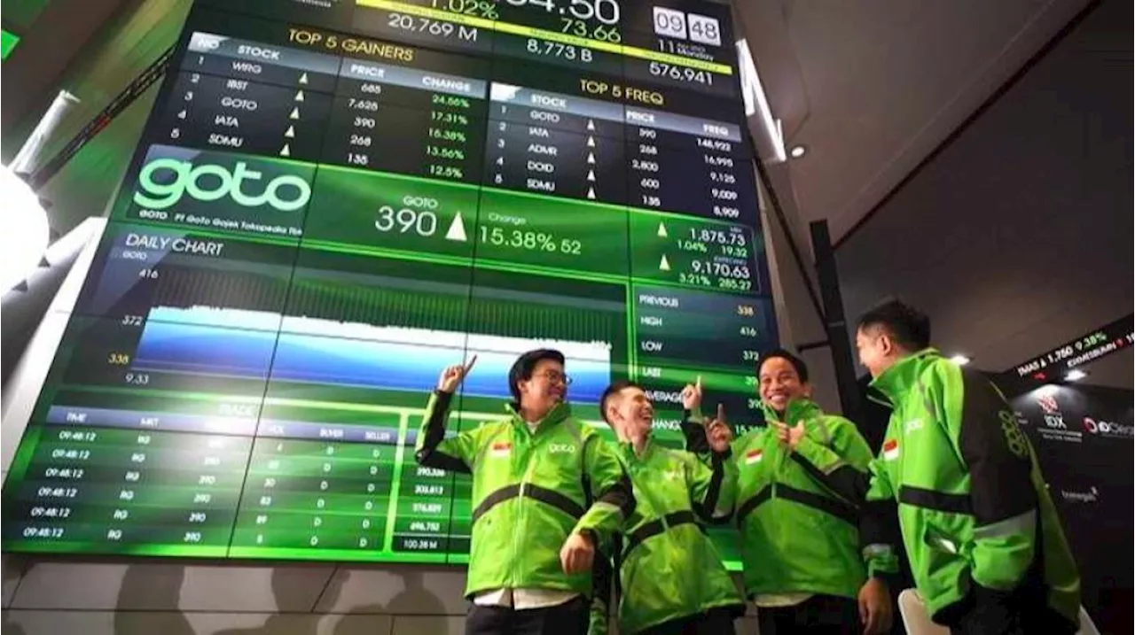 GPF Lagi-lagi Berikan 392,02 Juta Saham GOTO ke Karyawan dan Konsultan