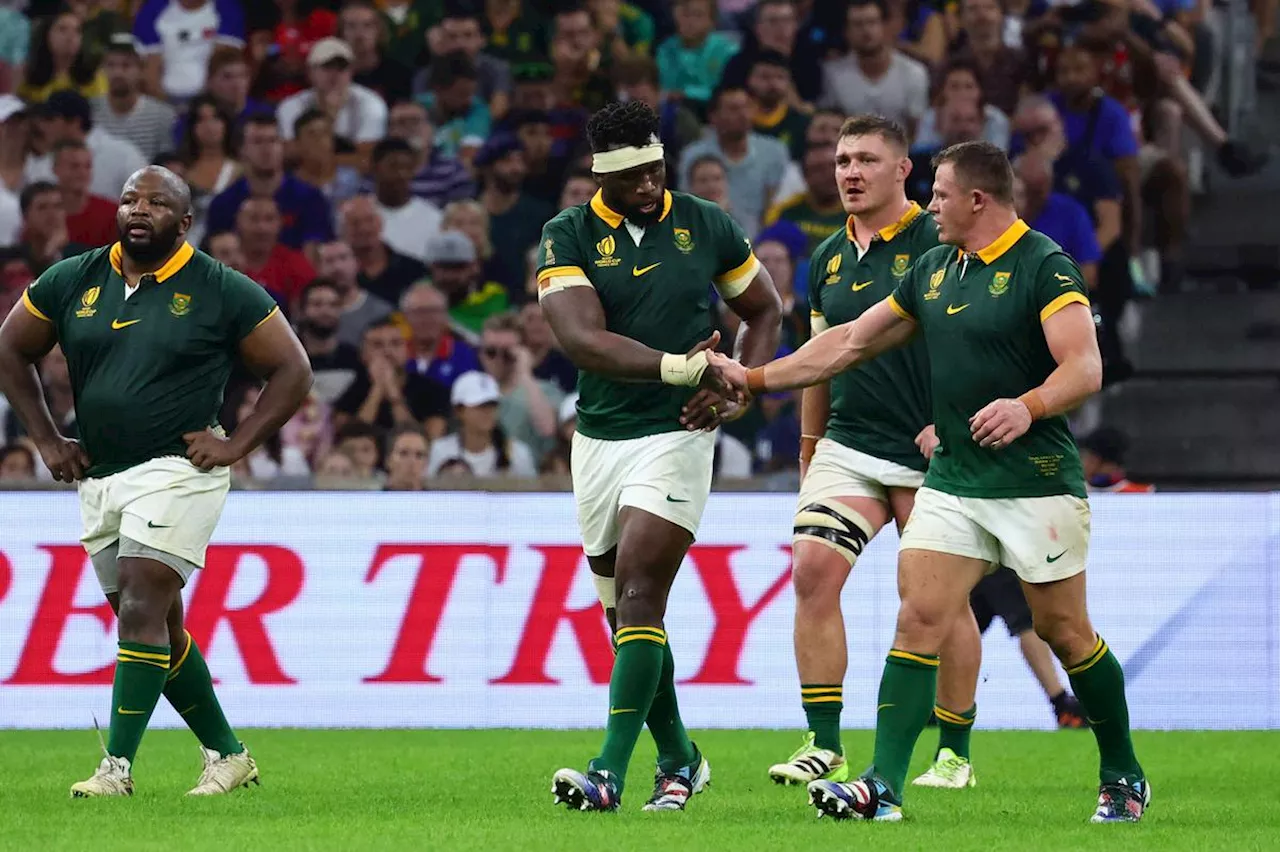 Coupe du monde 2023 : les Springboks sans hymne et sans drapeau pour les quarts de finale ?