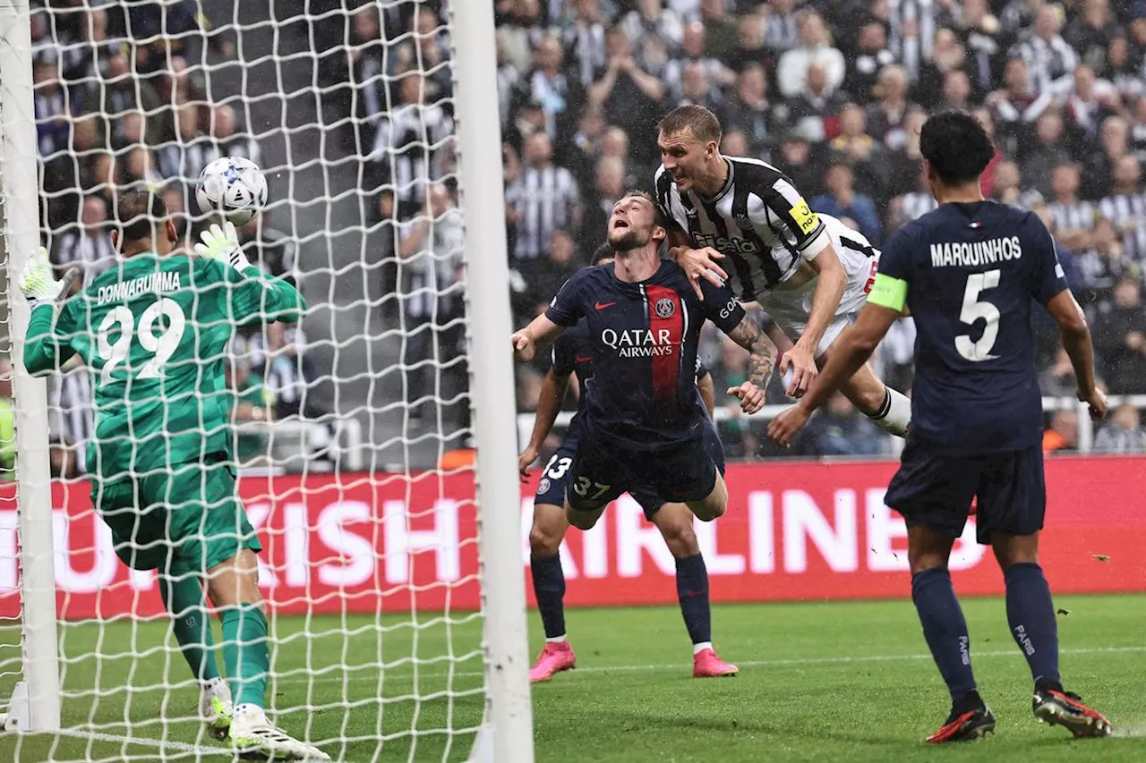 Ligue des champions : Le PSG hors sujet sombre à Newcastle (4-1)