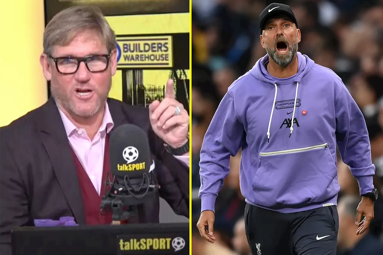 Simon Jordan calls out Jurgen Klopp for ‘ridiculous’ Liverpool replay claims...