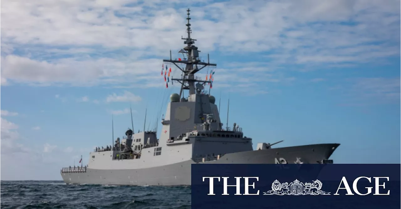 Navy firepower boost: Review wants more destroyers, fewer frigates