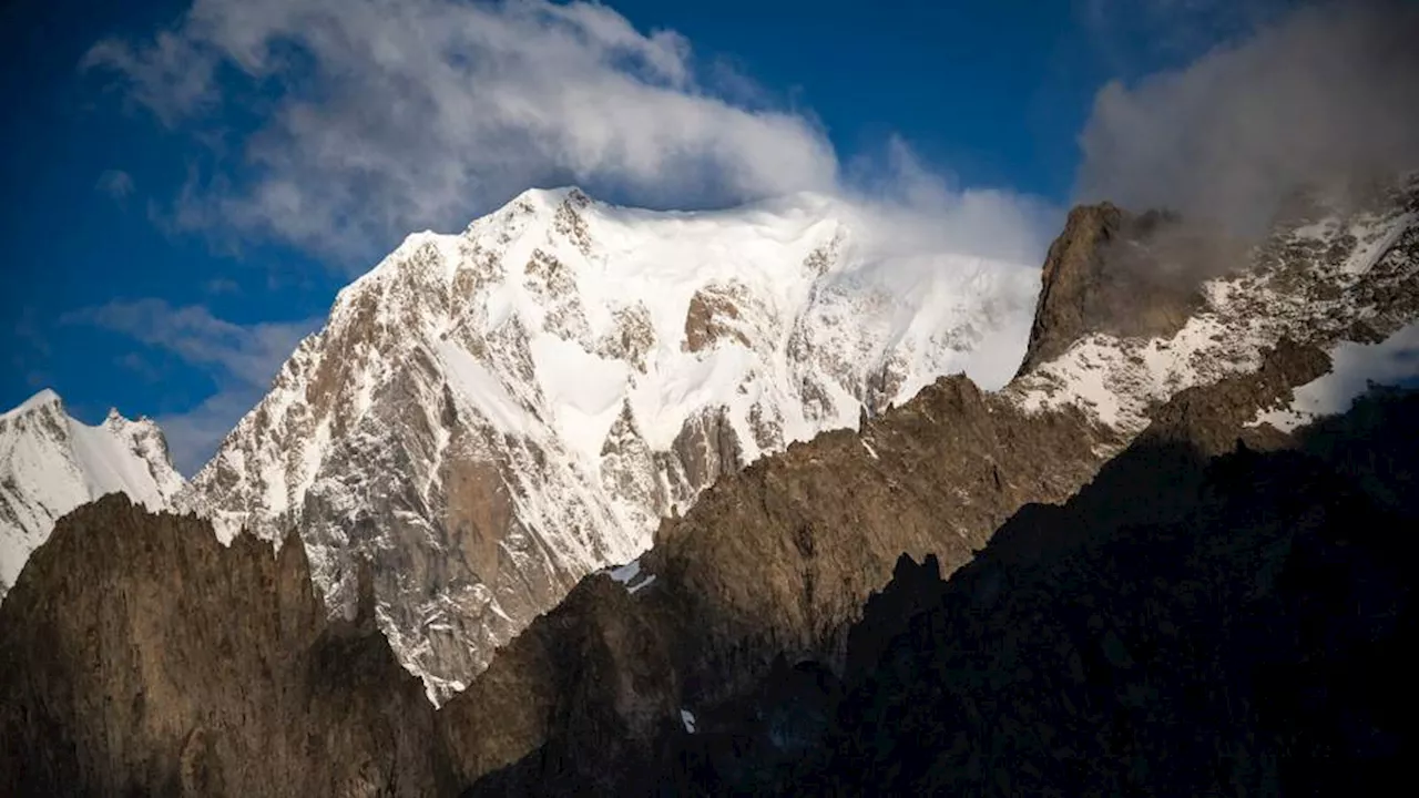 France's highest peak Mont Blanc shrinks over two meters in two years