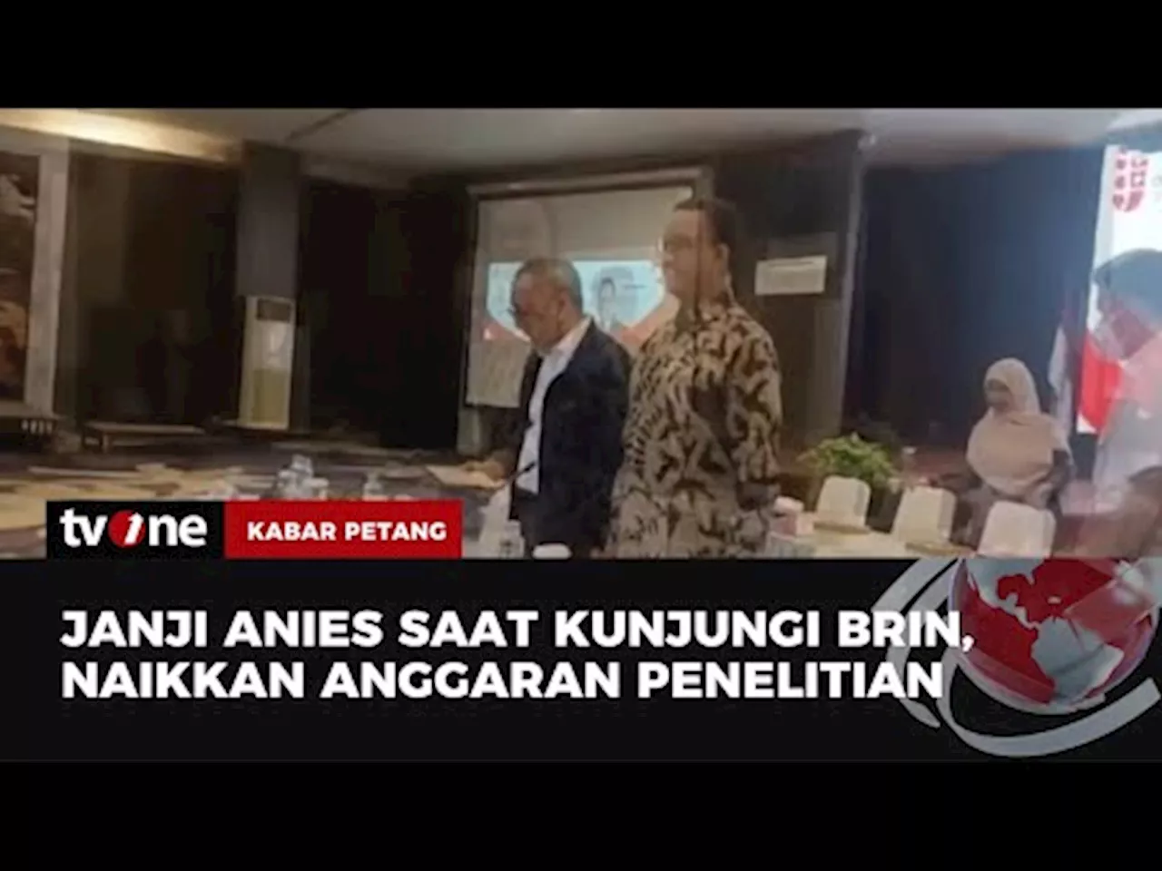 Berkunjung ke BRIN, Anies Janji akan Naikan Anggaran Penelitian - tvOne