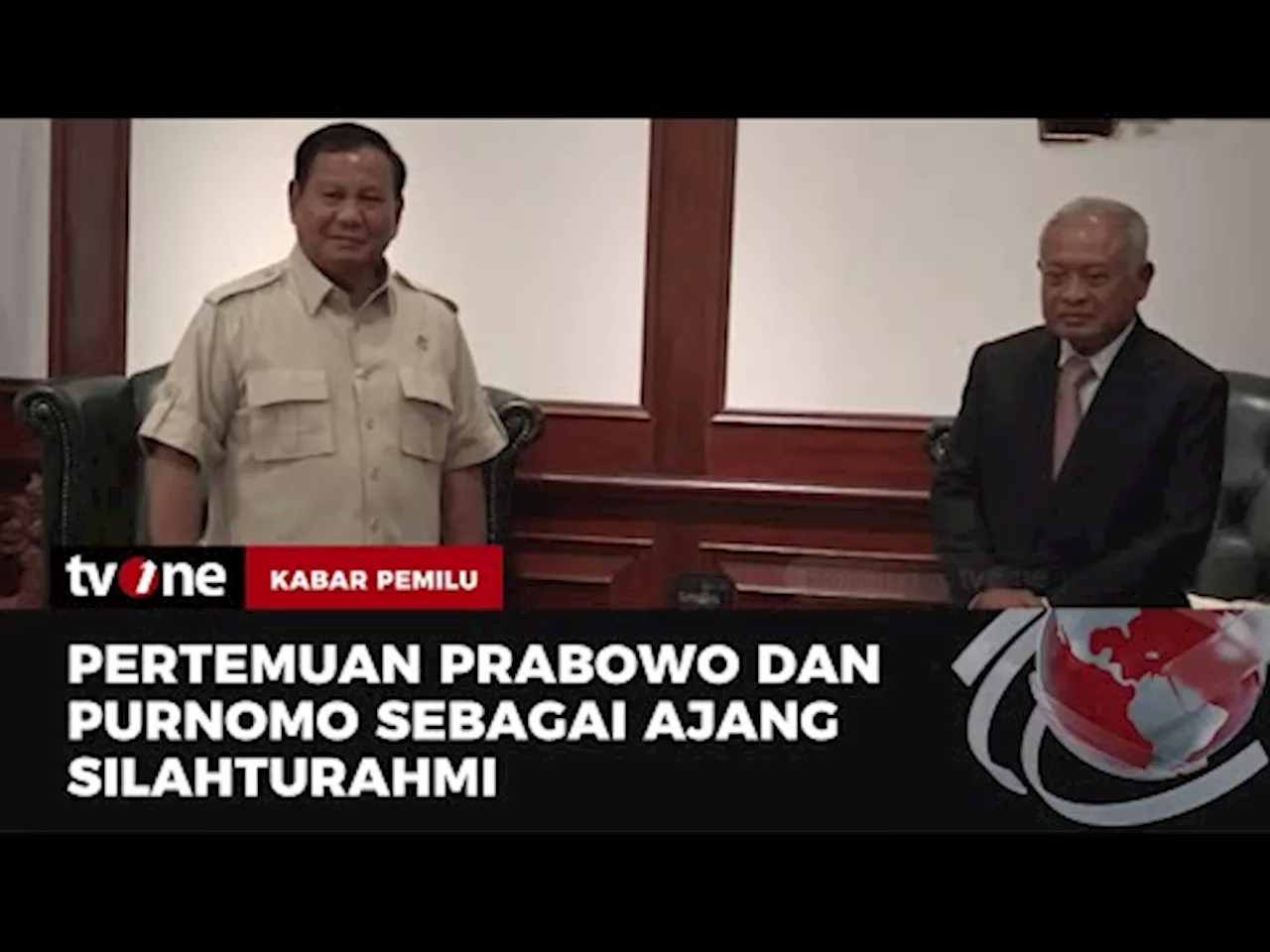 Prabowo Terima Kunjungan Eks Menhan Purnomo Yusgiantoro - tvOne