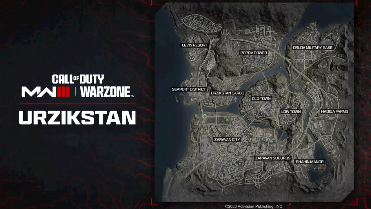 Warzone’s new map is called Urzikstan with first look offered during CoD Next