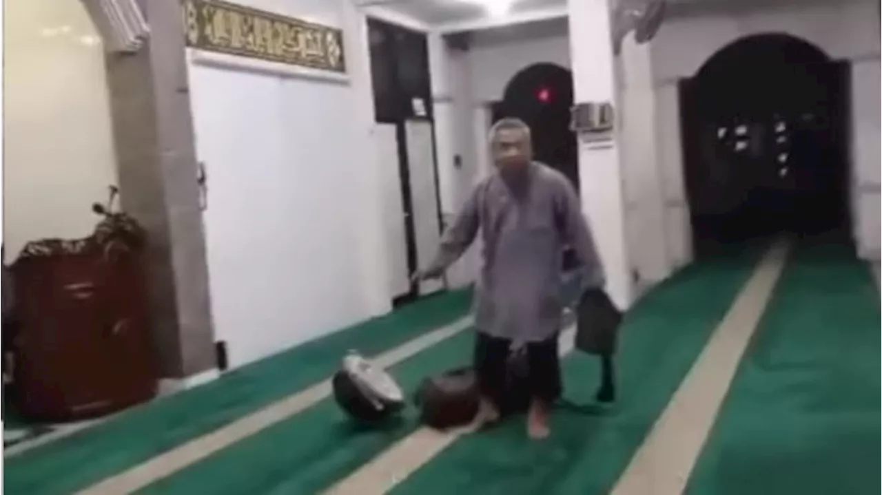 Pria Berjenggot Marah-marah di Masjid Al Ikhlas Surabaya, Hadrah Dihentikan