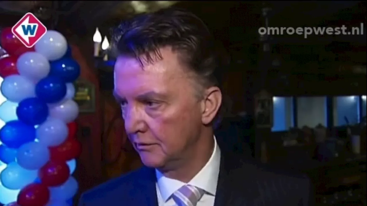 Louis van Gaal fel in elf jaar oud interview over Maurice Steijn: ‘Domme vraag’