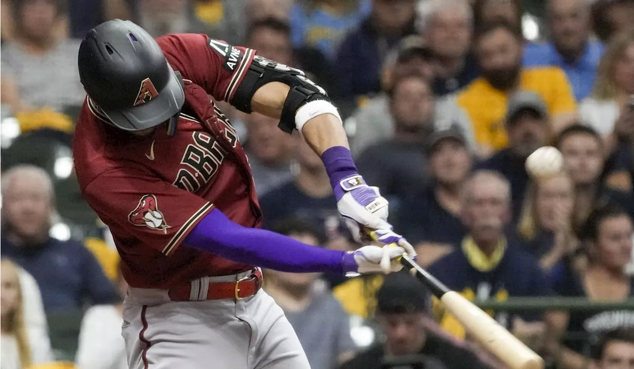 Diamondbacks erase early deficit again and beat Brewers 5-2 to sweep NL Wild Card Series