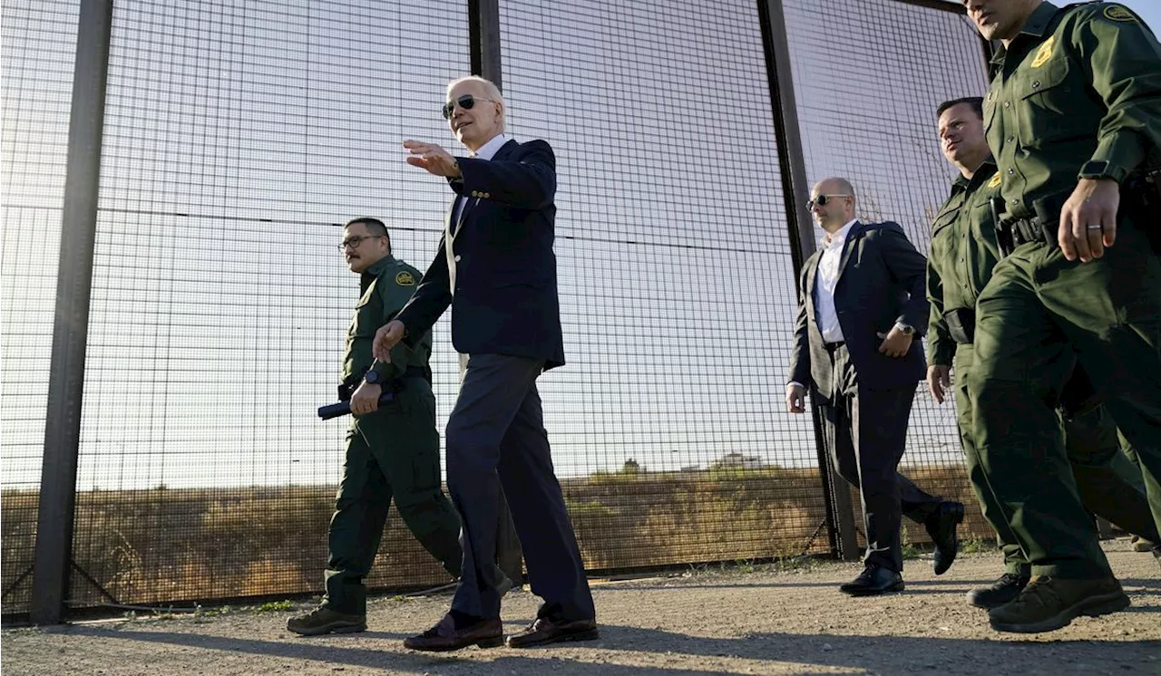 'I can't stop that': Joe Biden says he must build border wall