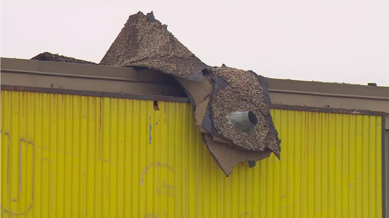 Wednesday's storm damaged dozens of cars at Fort Worth dealership