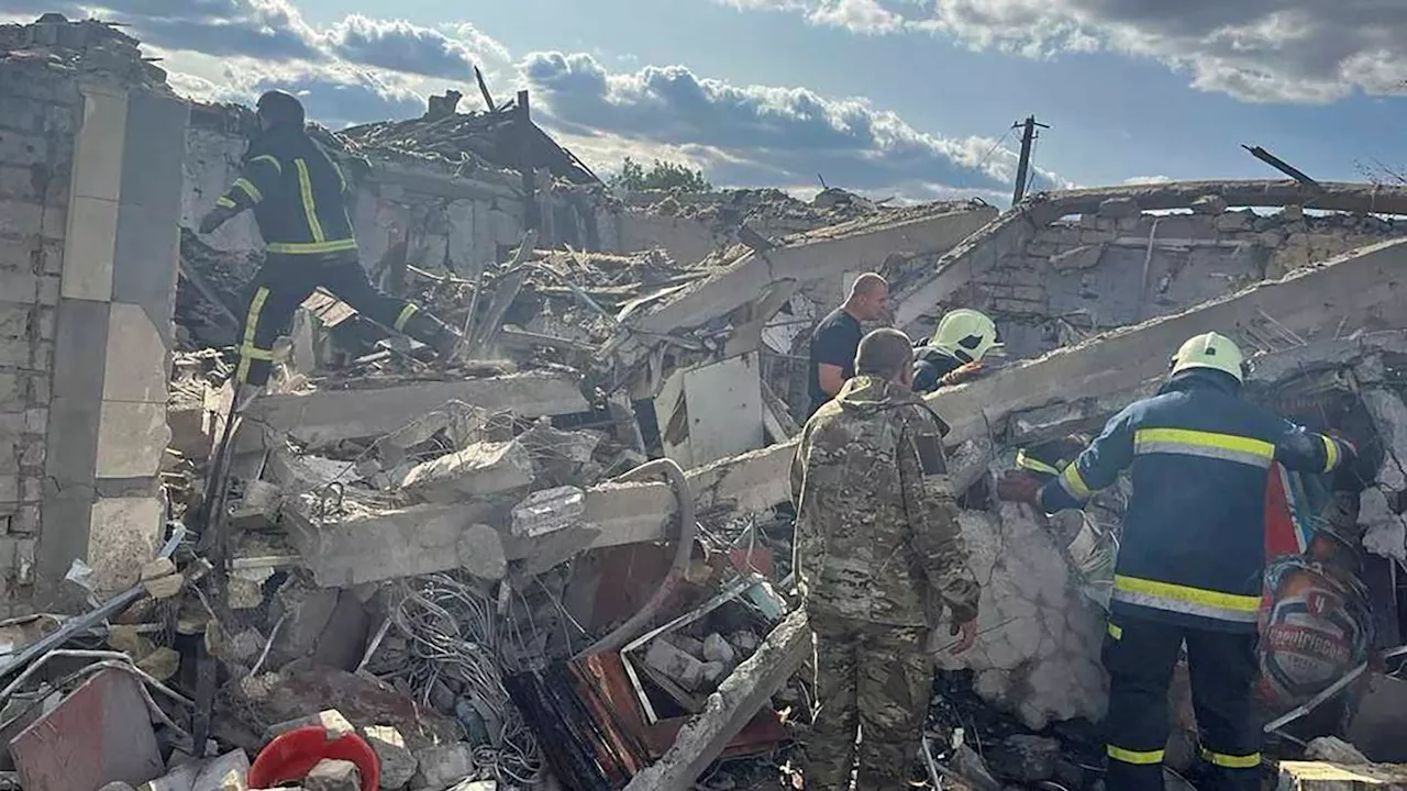 Russian strike on village kills 50, Ukrainian officials say, as Zelenskyy seeks more Western support