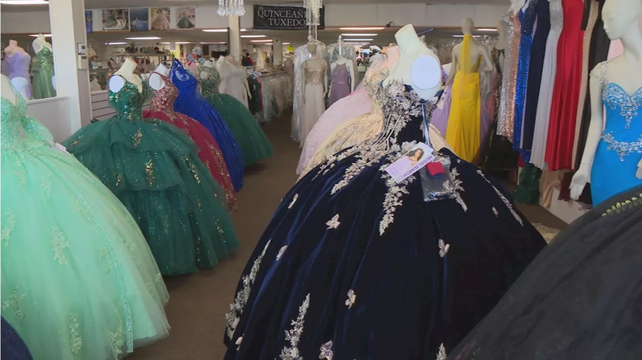 Out-of-state shoppers coming to Indy for quinceañera dresses