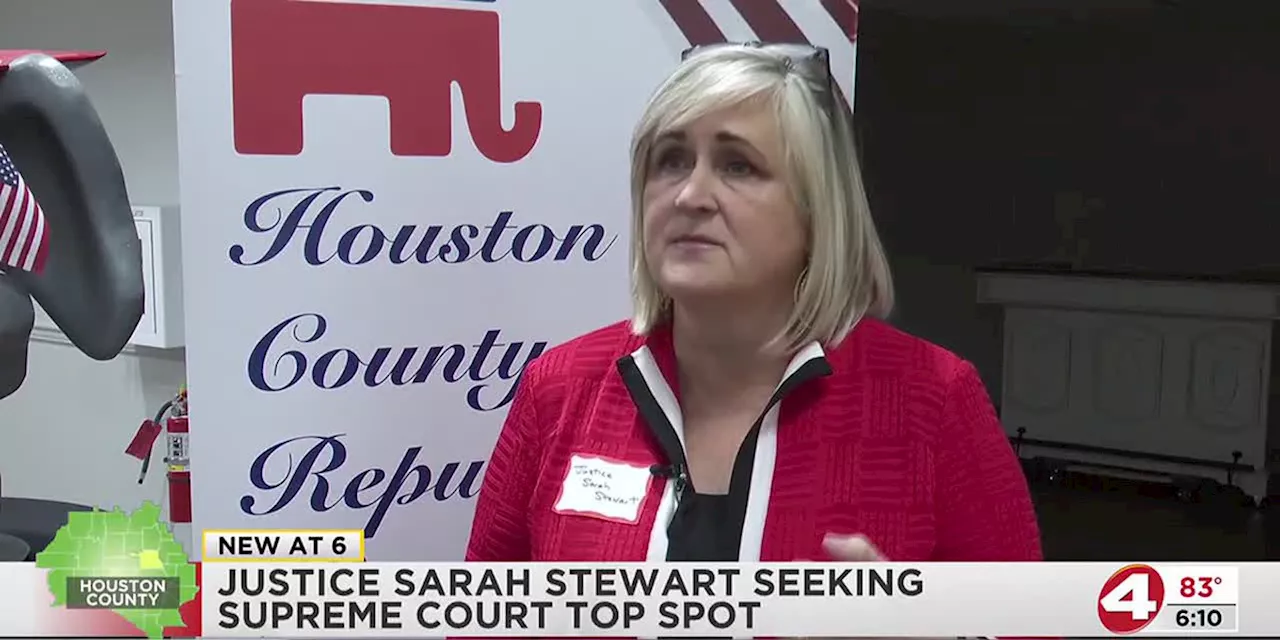 Justice Sarah Stewart seeking AL Supreme Court top spot