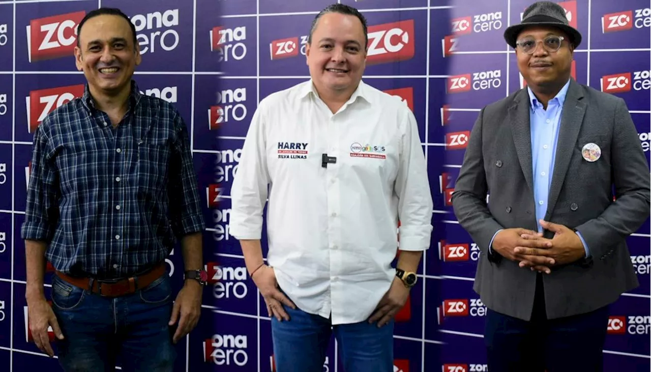 Alianza Noticias RCN y Zona Cero: turno para los candidatos Palacio, Silva y Valdés