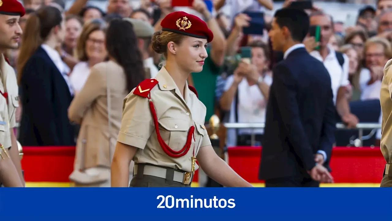 Ofrenda a la Virgen del Pilar, en directo | La princesa Leonor participa en la ofrenda de cadetes en Zaragoza