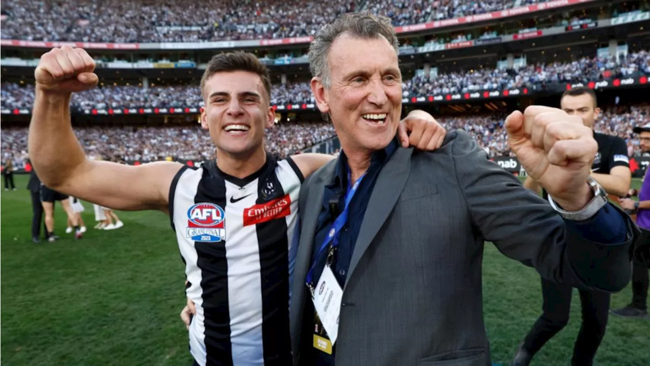 Nick Daicos’ AFL grand final guernsey sells for absurd price as Collingwood cash in with lucrative auction