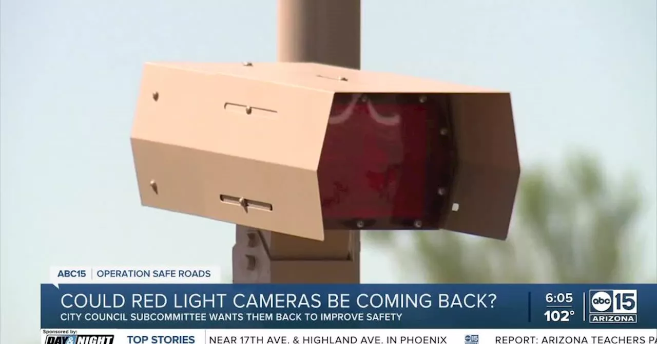 Could red light cameras return to Phoenix?