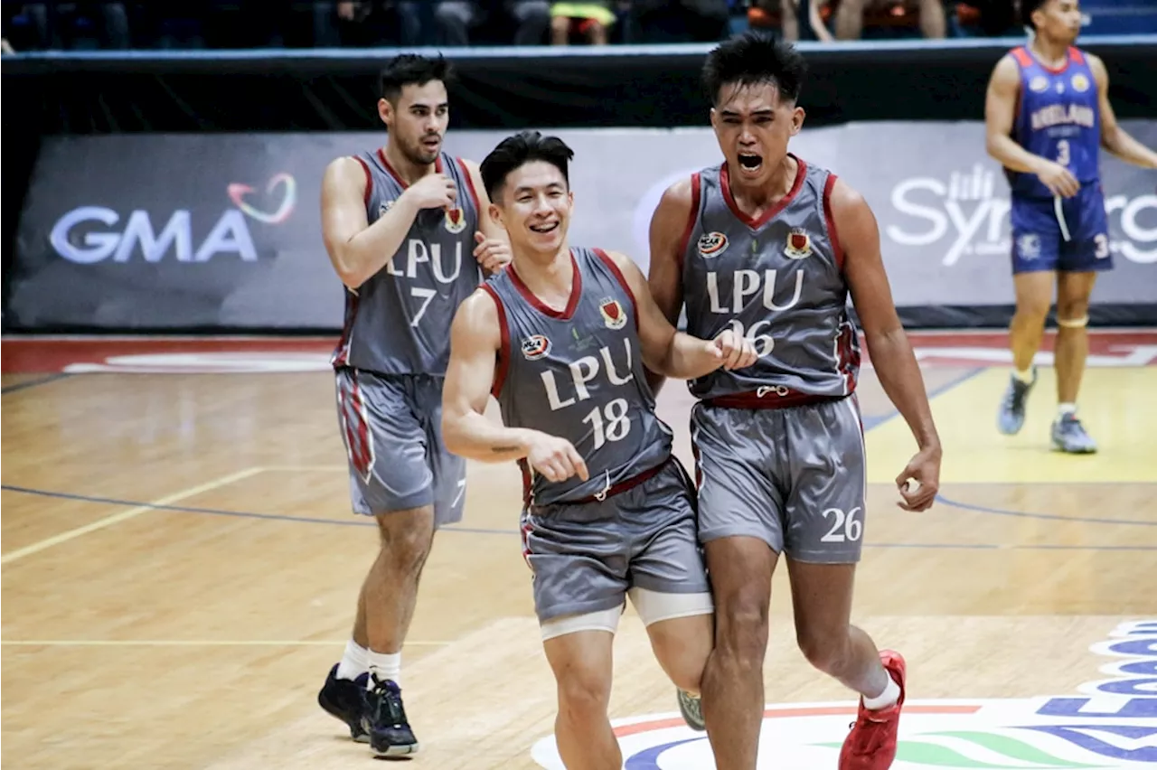 NCAA: Lyceum erases huge deficit, stuns Arellano in OT