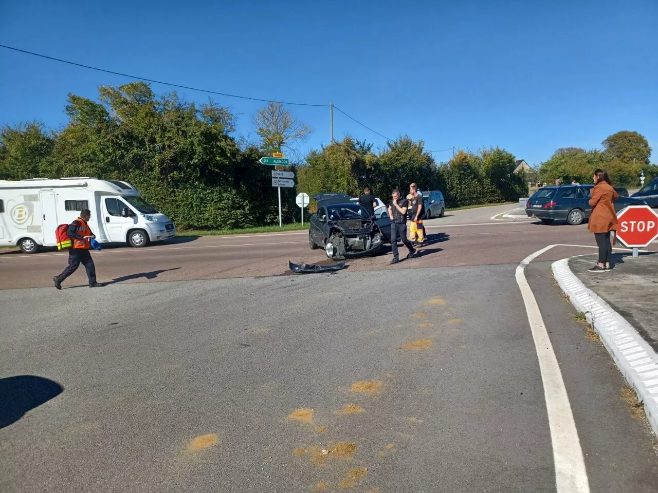 Deux accidents en deux jours au carrefour de Macé à Sées : 'Ça suffit !', fulmine le maire de Macé | L'Orne Hebdo