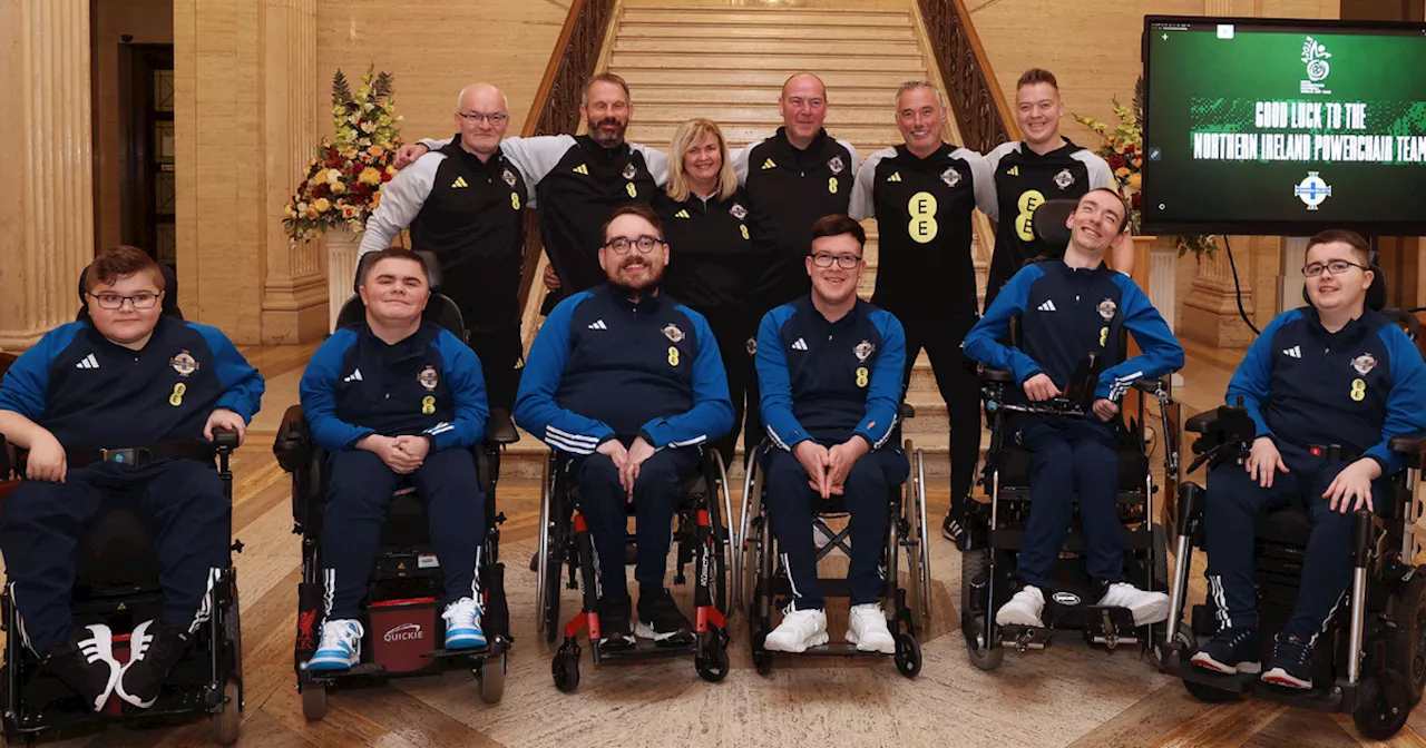 Northern Ireland Powerchair team set for debut World Cup appearance in Australia