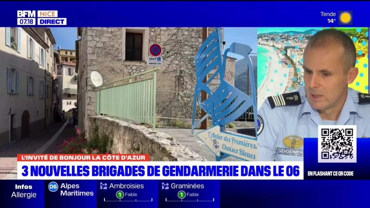 Alpes-Maritimes: 3 nouvelles brigades de gendarmerie dans les Alpes-Maritimes